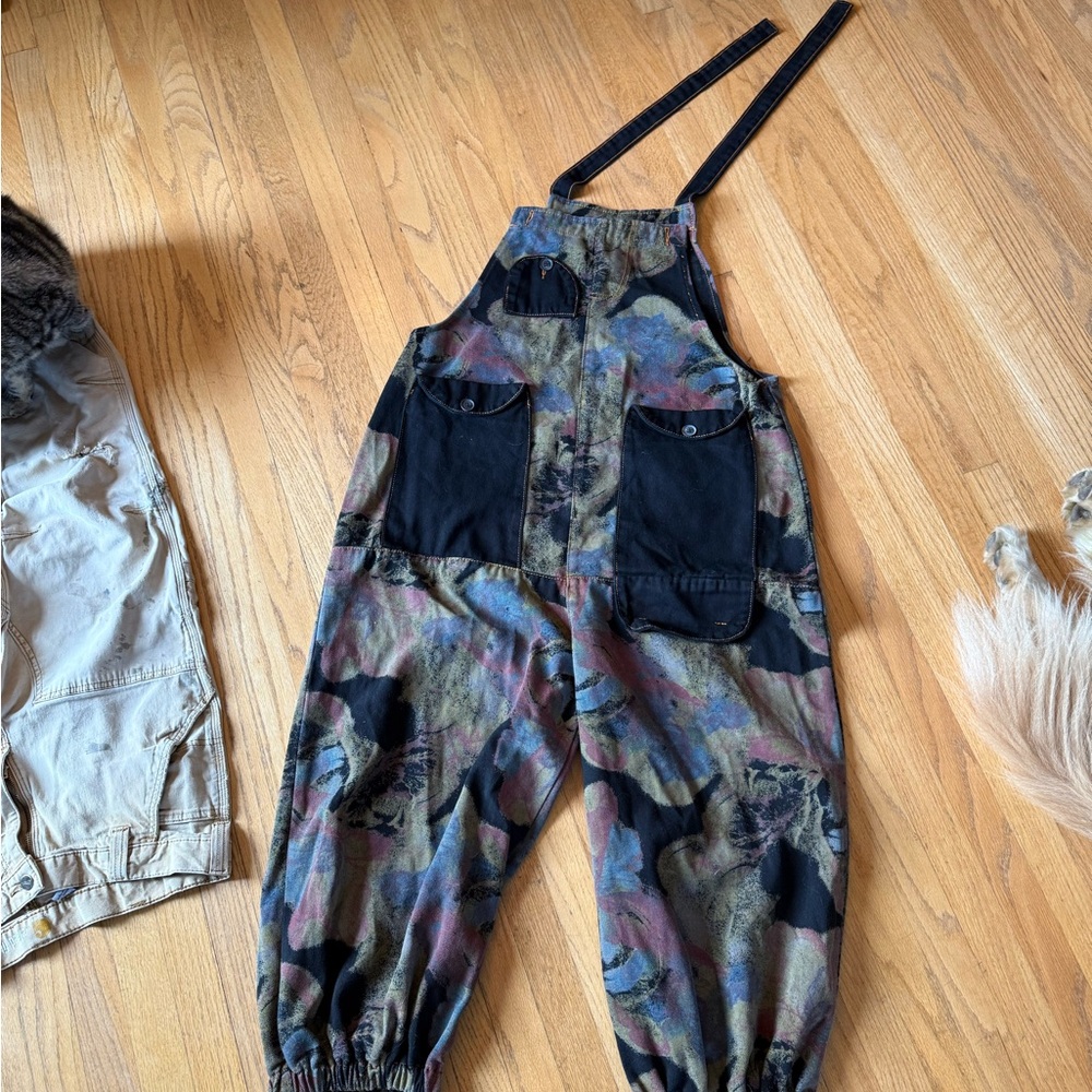 Black Patchwork Jumpsuit - image 2